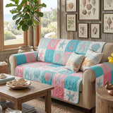 Quilted Sofa Cover with Beach Retreat NCU0DV9510