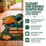 Custom Shell-Shaped Area Rug NCU0NT12612