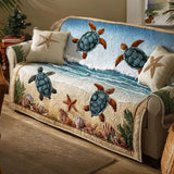 Quilted Sofa Cover with Tortoise NCU0VT361