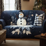 Quilted Sofa Cover with Christmas Elf NCU0NT10753