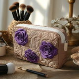 Quilted beauty case with enchanted rose NCU0DV7742