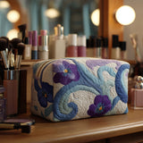 Quilted beauty case with midnight violet NCU0PT9195