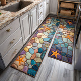 Non-slip Kitchen Mat with Ocean View NCU0DK11811