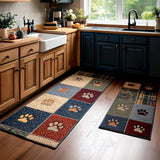 Kitchen Rug with Paw Print NCU0NT11396