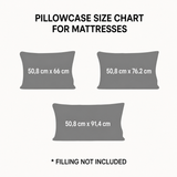 Padded Cushion Cover - Ocean Waves