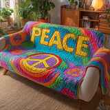 Quilted Hippie Style Sofa Cover NCU0VT292
