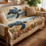 Quilted Sofa Cover with Tortoise NCU0VT361