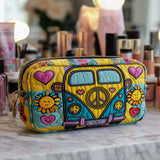 Quilted beauty case with solar bus NCU0XD876
