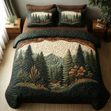 3-Piece Quilted Bed Set - Woodland Walk